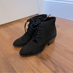 Lucky Brand Black Ankle Boots